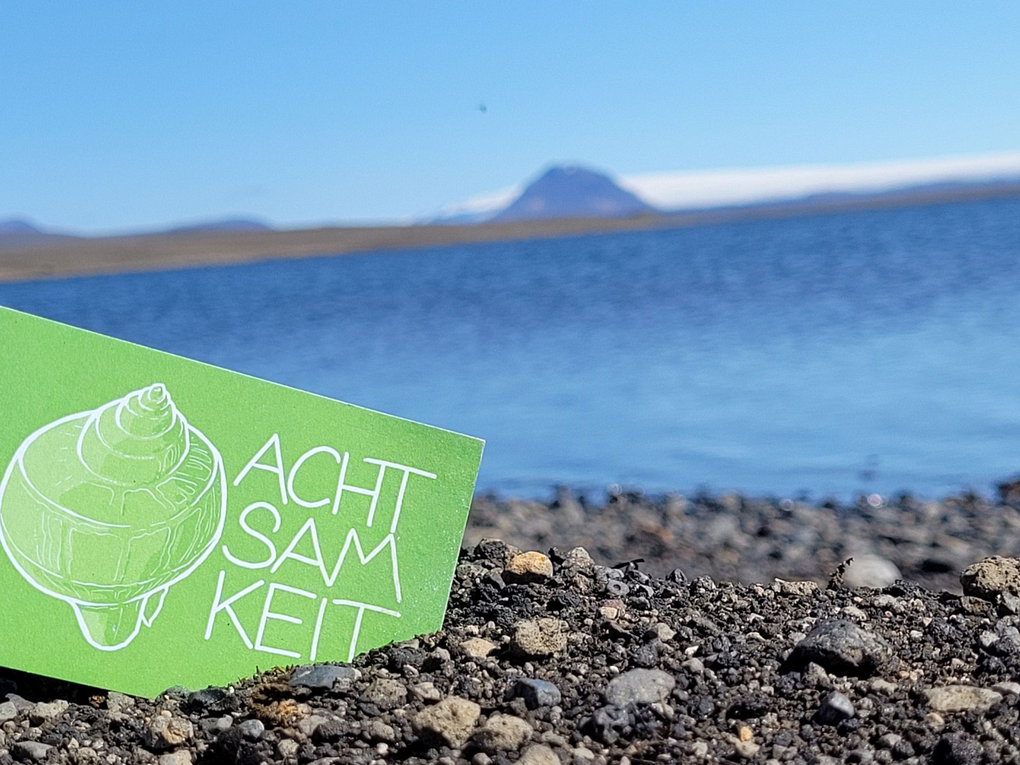 Sabine Schuster achtsam unterwegs in Island